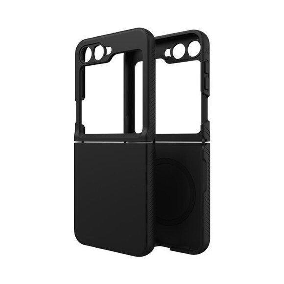 Zagg Bridgetown Snap Magnetic Case - Samsung Galaxy Z Flip6 Black - Picture 4 of 5